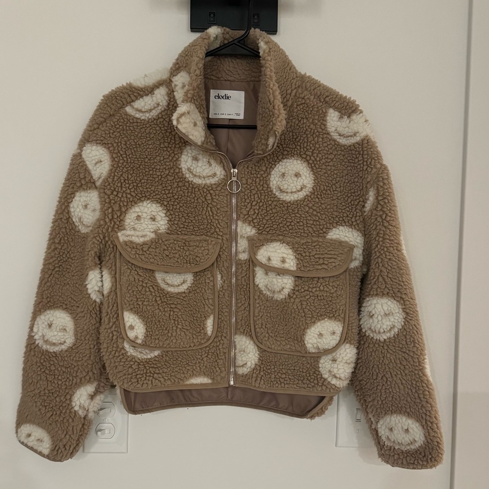 Elodie Smiley Face Fleece